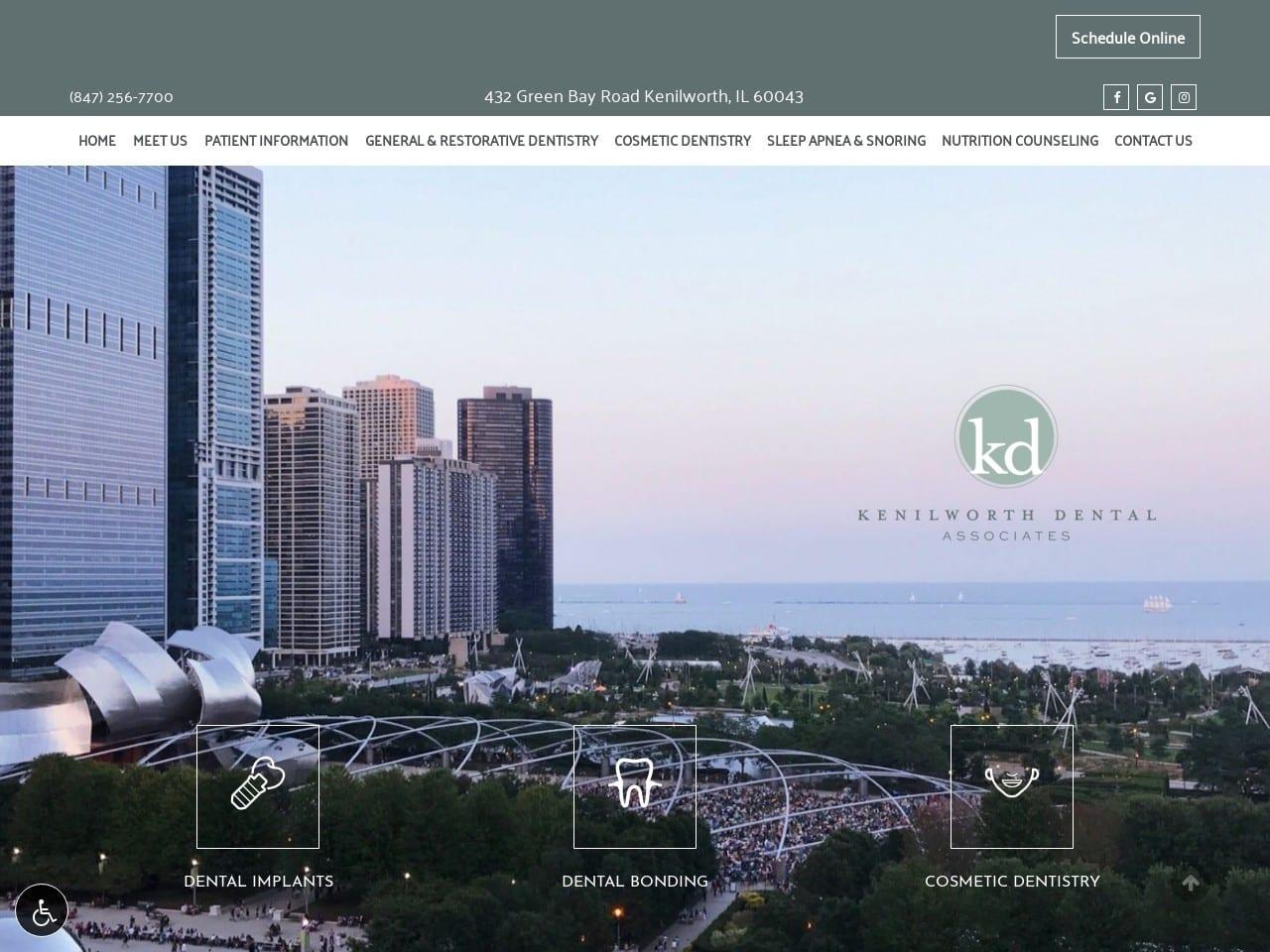 Kenilworth Dental Associates screenshot