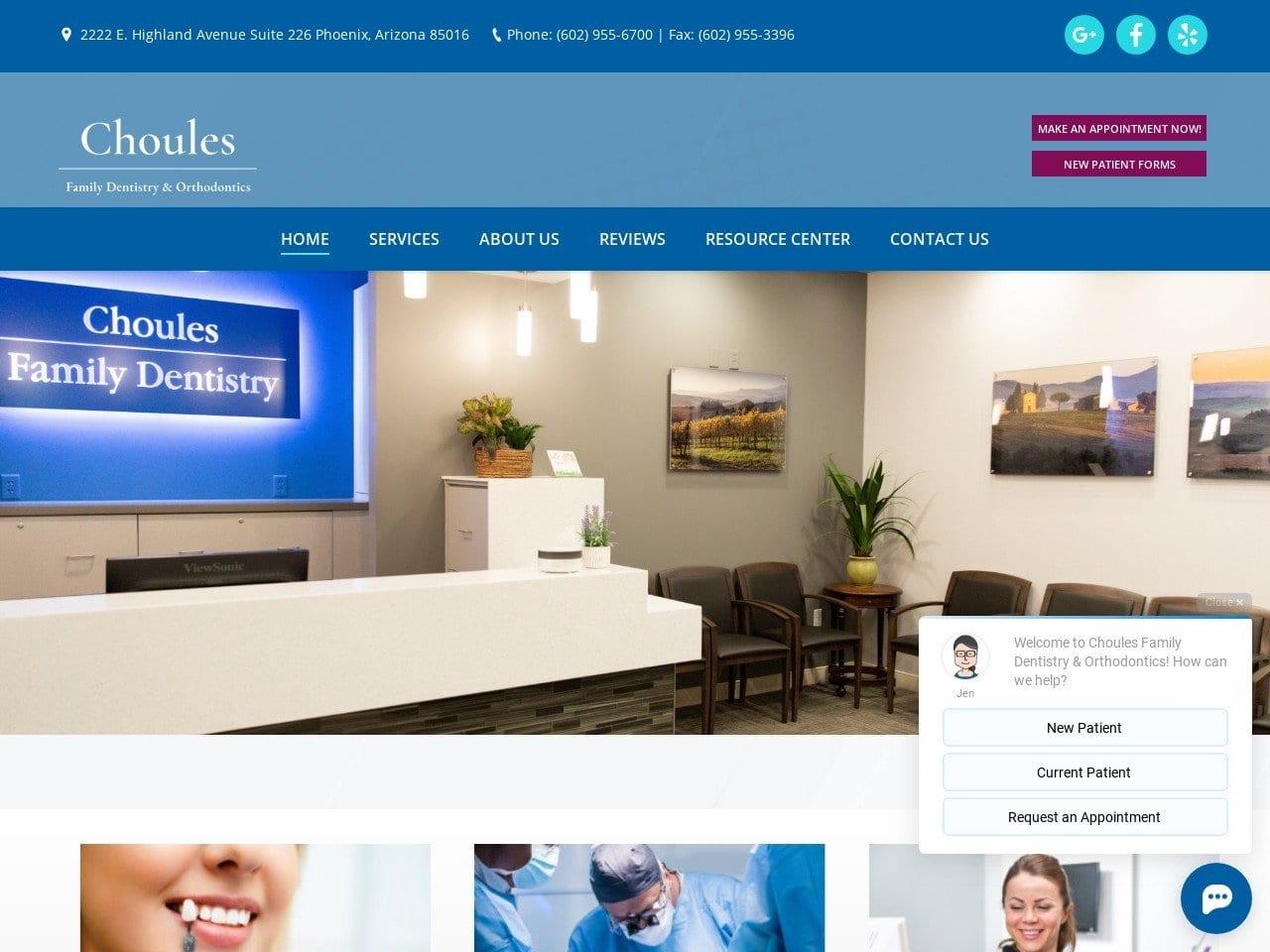Dr. William Choules DDS screenshot