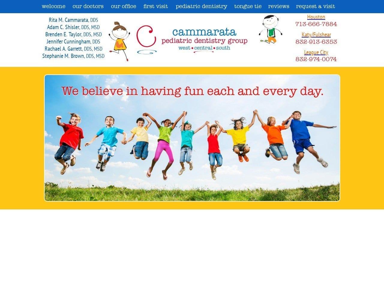 Cammarata Pediatric Dentistry Group screenshot