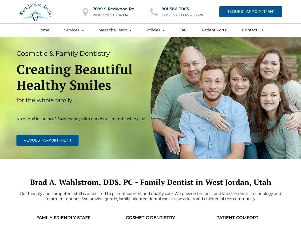Brad A. Wahlstrom D.D.S. P.C.