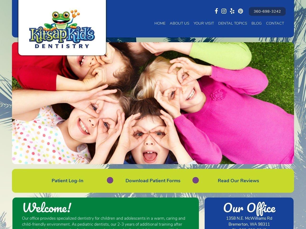 Kitsap Kids Dentistry screenshot