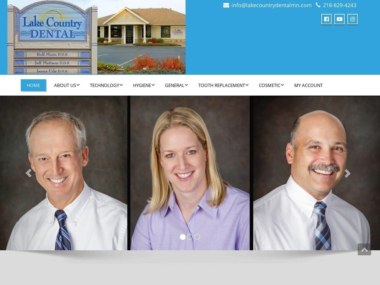 Lake Country Dental screenshot