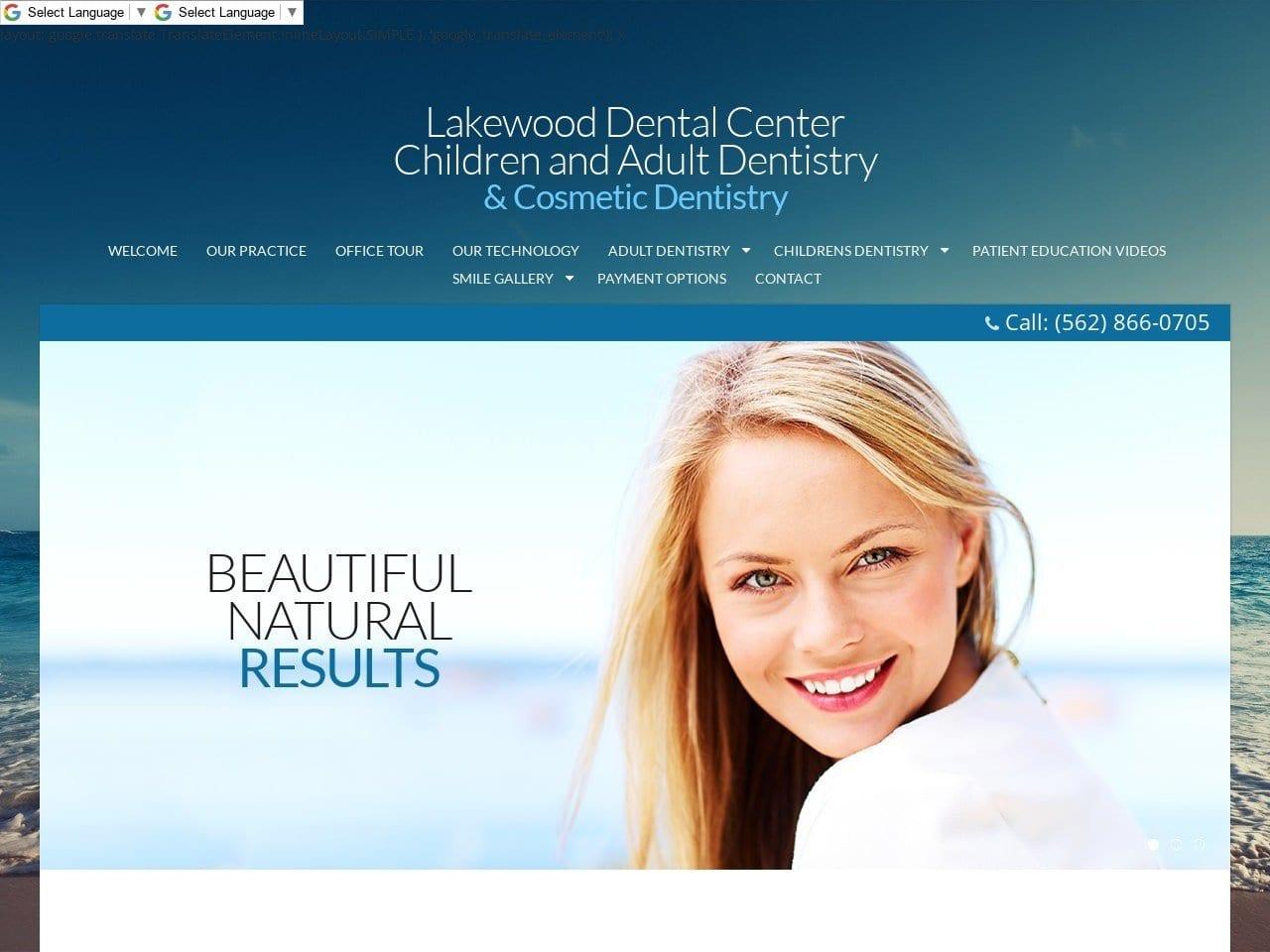 Lakewood Dental Center Sujan B C DDS screenshot