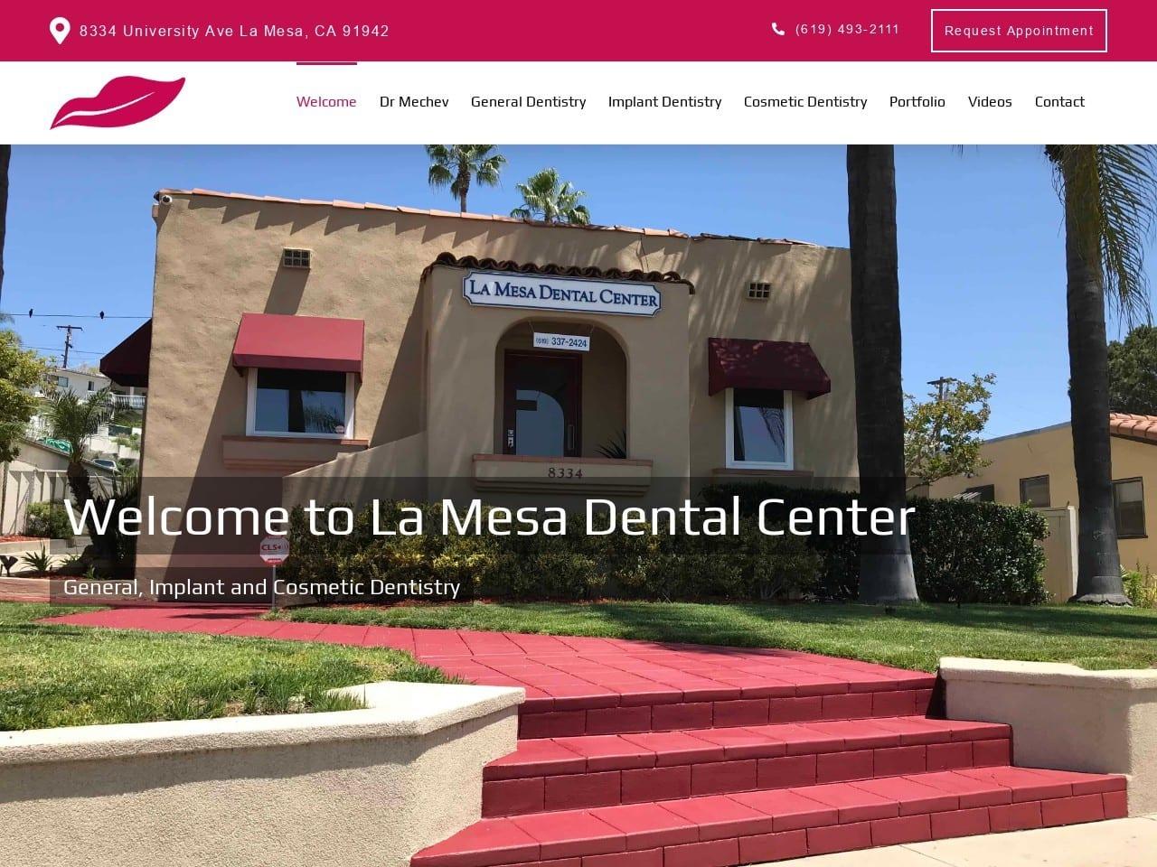 La Mesa Dental Center screenshot