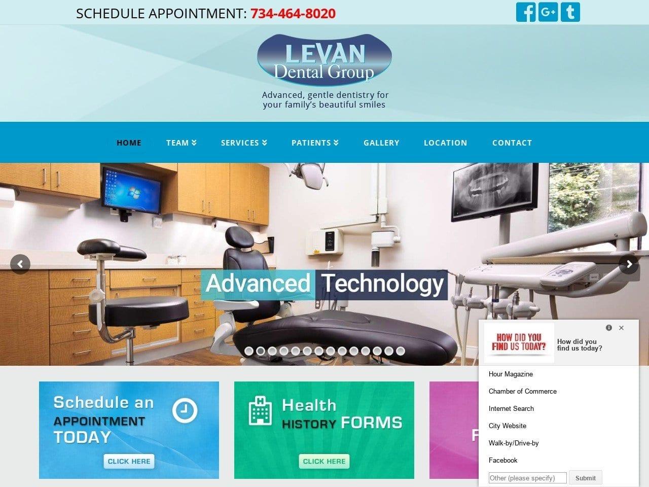 Levan Dental Group PLC screenshot