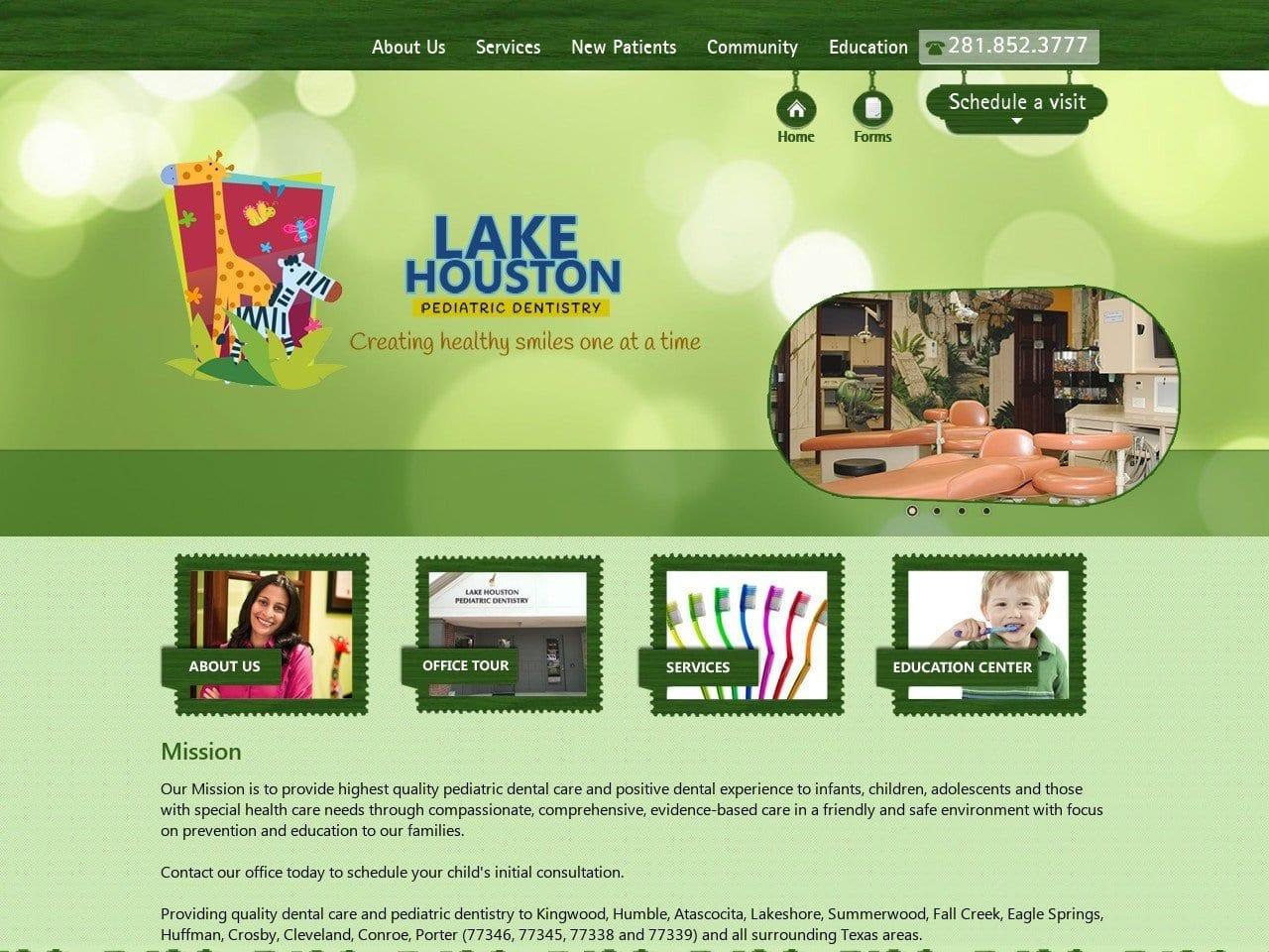 Lake Houston Pediatric Dentistry screenshot
