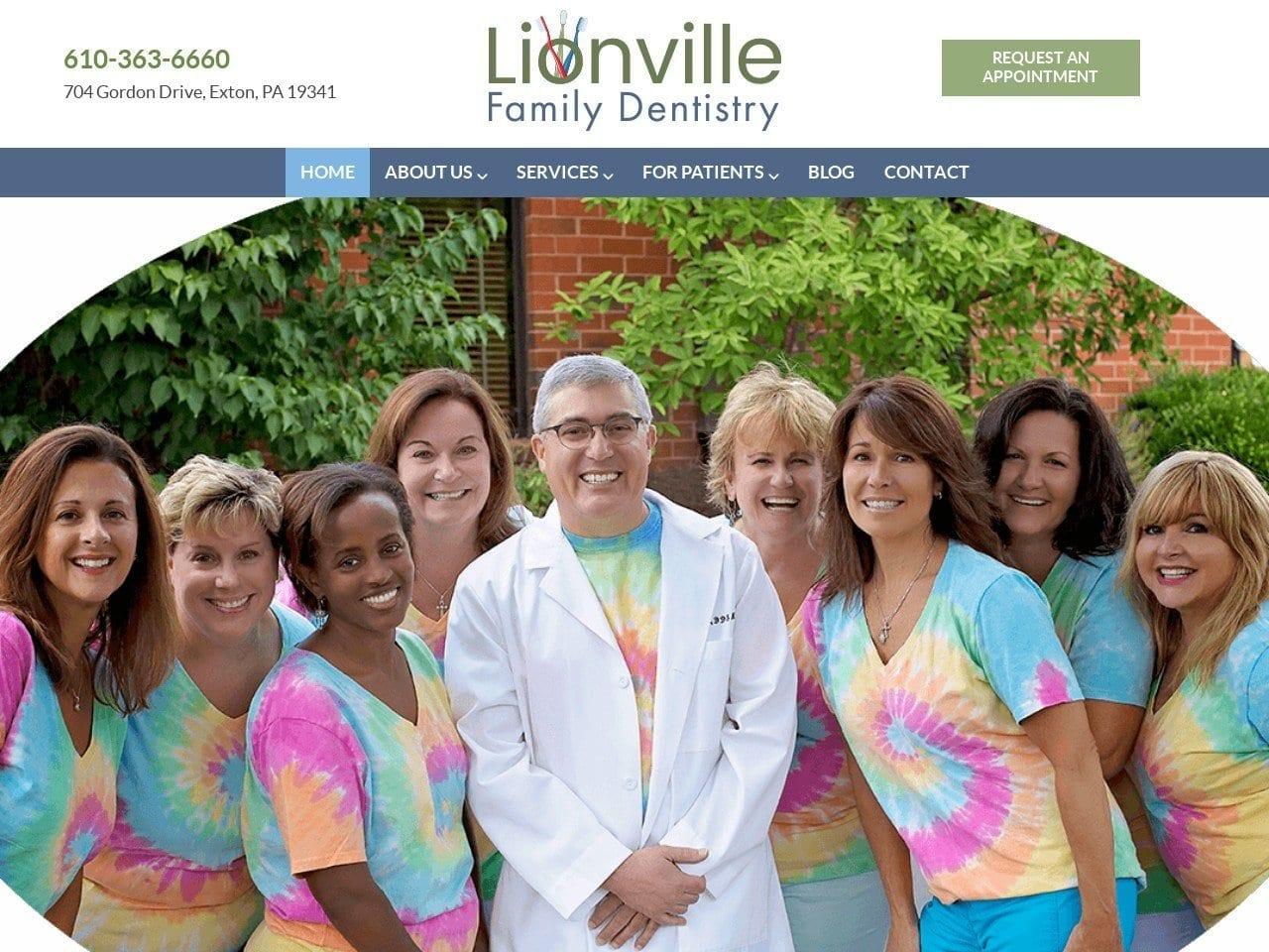 Lionville Family Dentistry screenshot