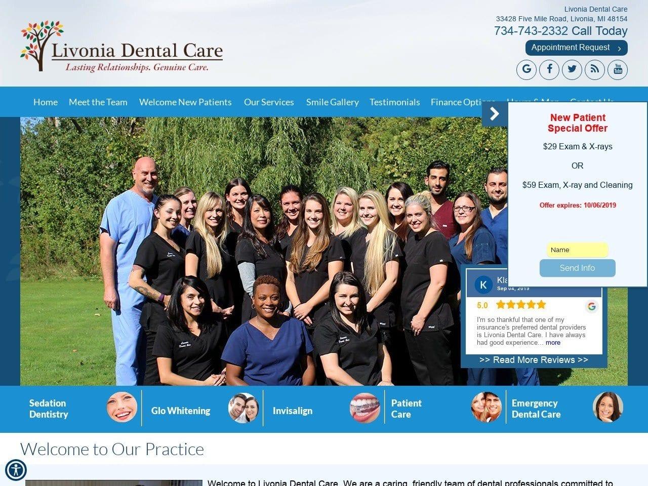 Livonia Dental Care screenshot