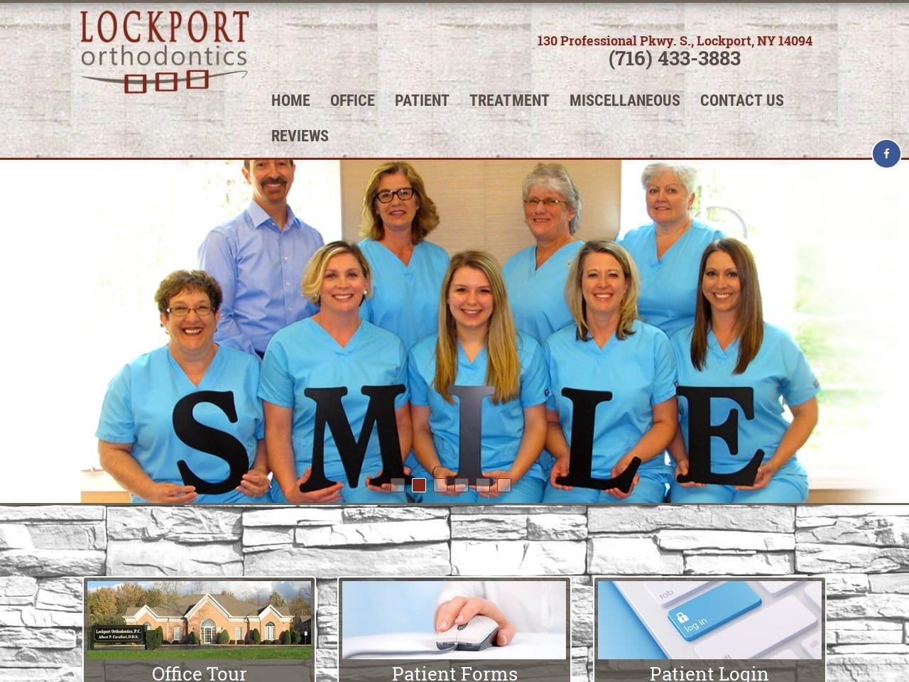 Lockport Orthodontics screenshot