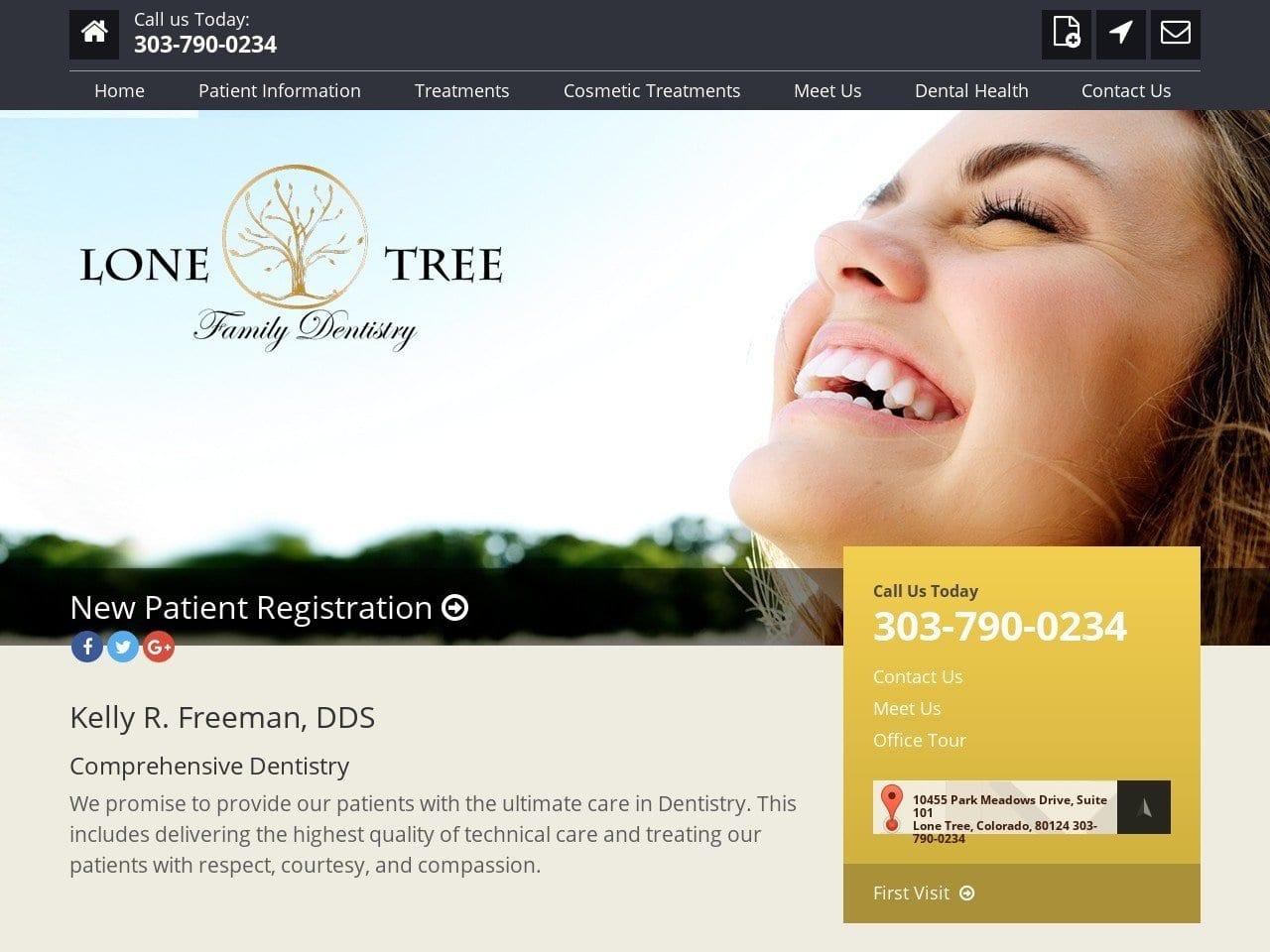 Freeman Kelly R DDS screenshot