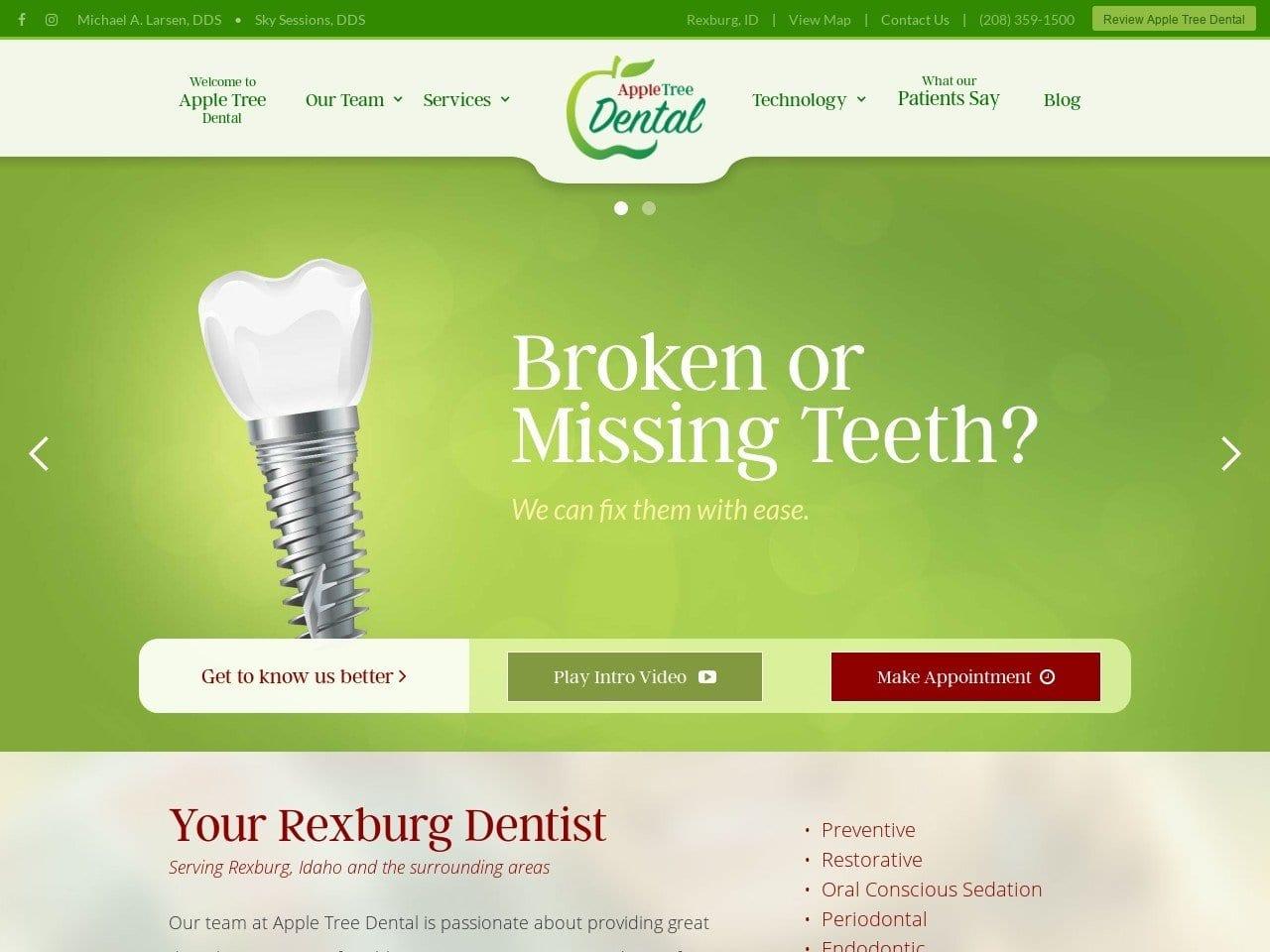 Apple Tree Dental Rexburg screenshot