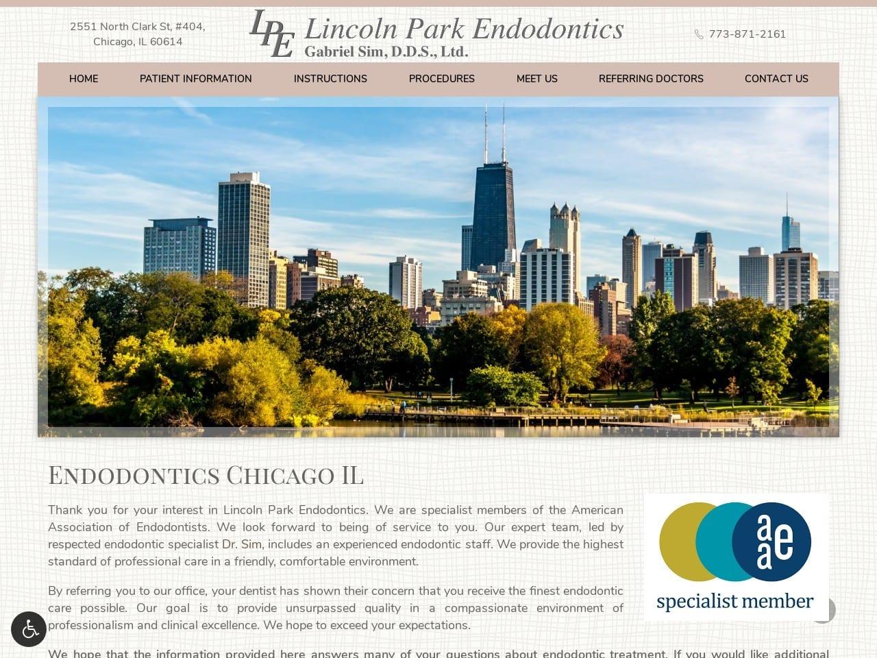 Lincoln Park Endodontics screenshot