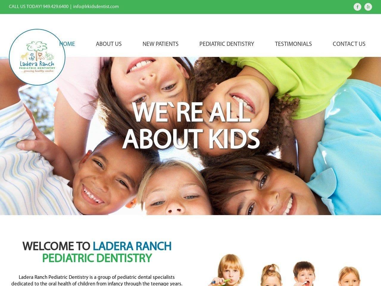 Ladera Ranch Pediatric Dentistry screenshot