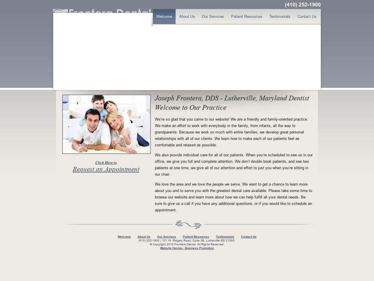 Joseph Frontera, DDS – Lutherville, Maryland Dentist