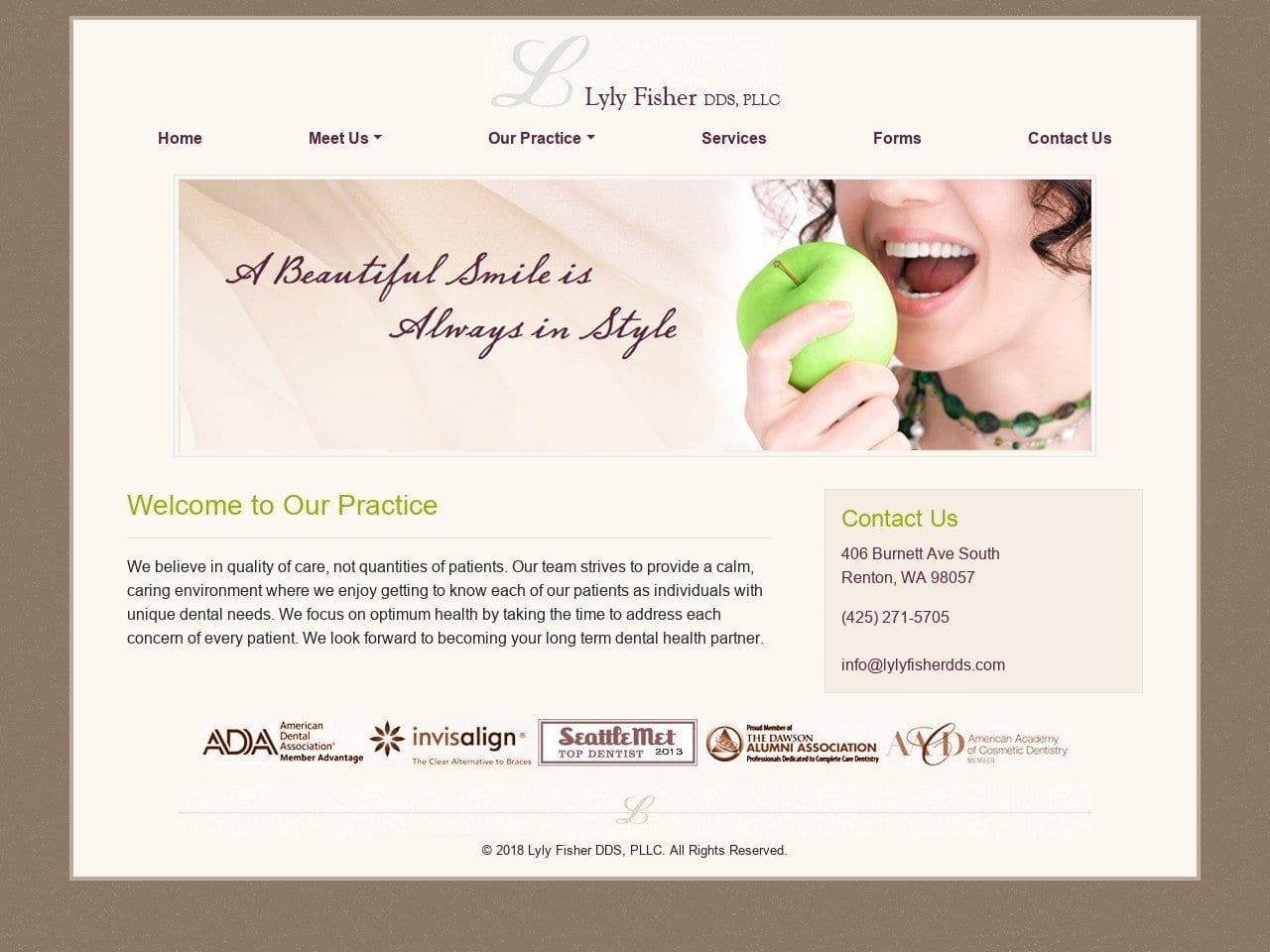 Lyly Fisher DDS, PLLC screenshot
