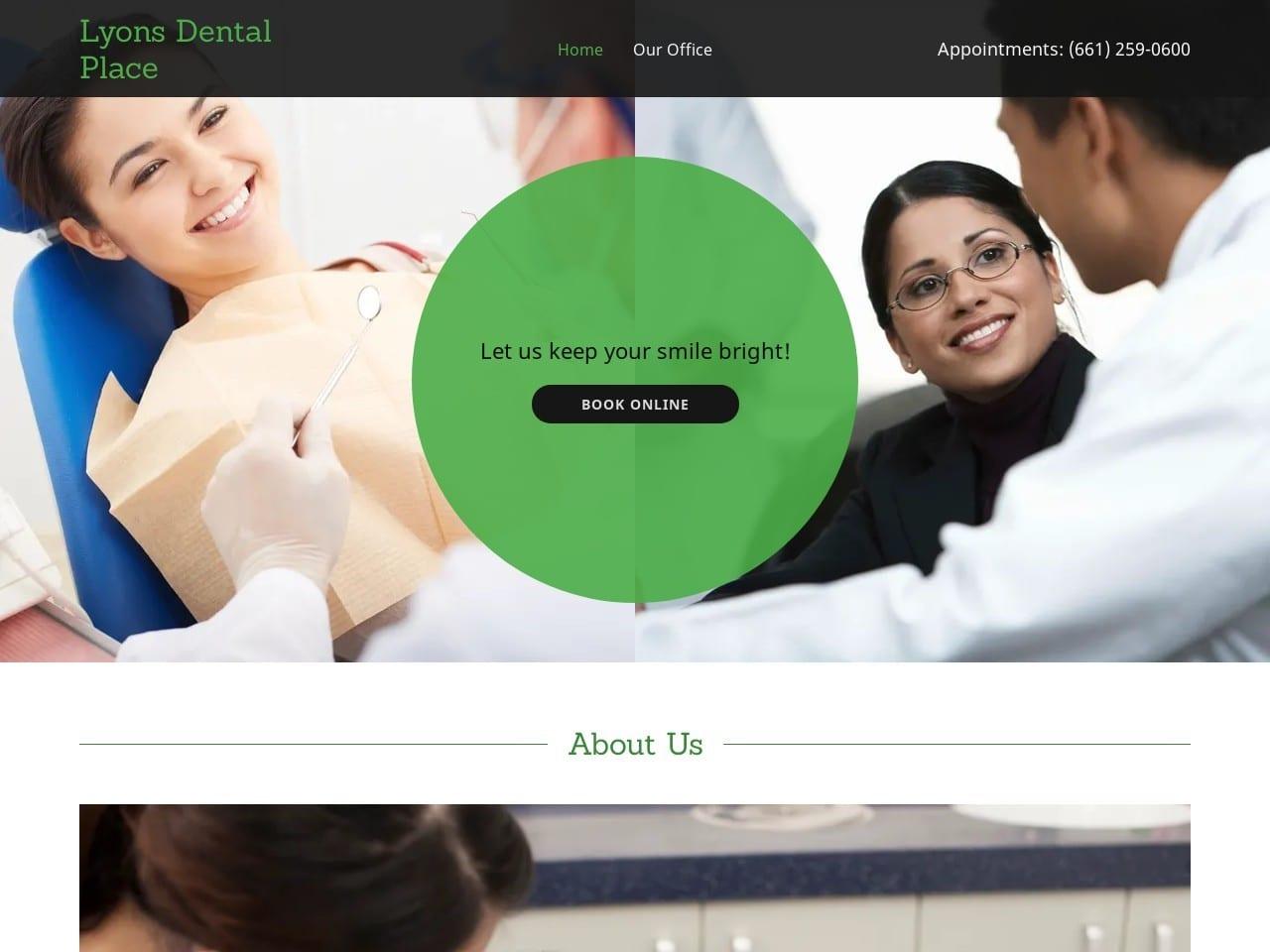 Lyons Dental Place screenshot