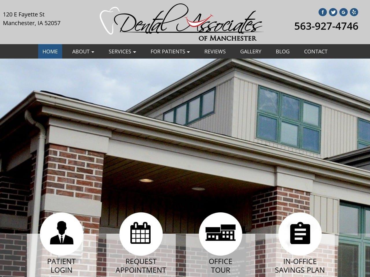 Dental Associates of Manchester screenshot