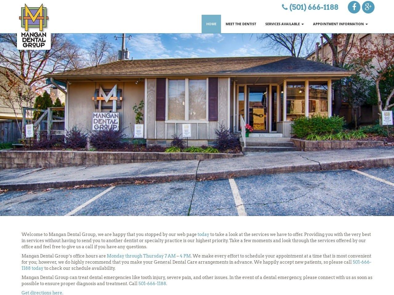 Mangan Dental Group screenshot