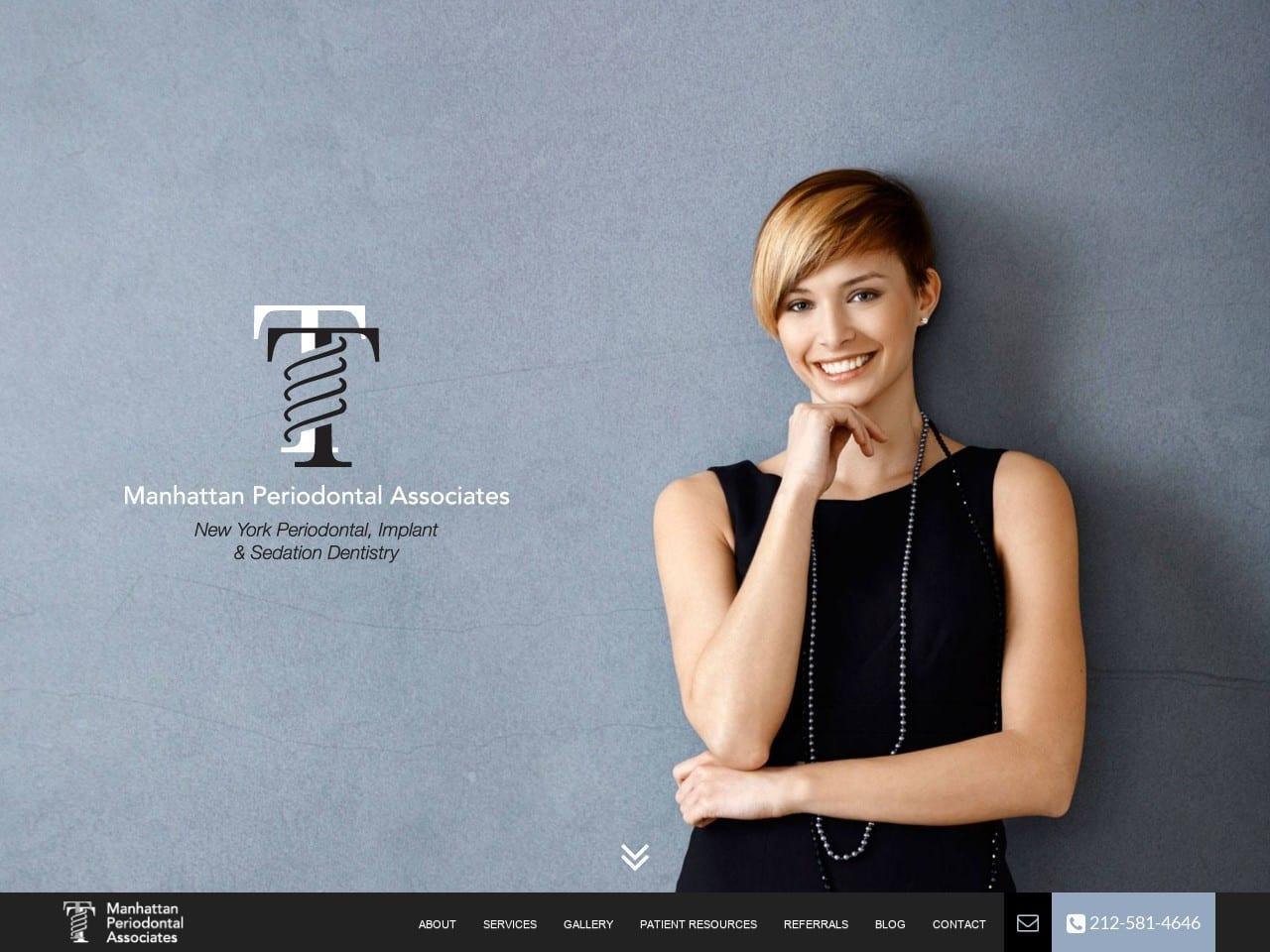 Manhattan Periodontal Associates screenshot