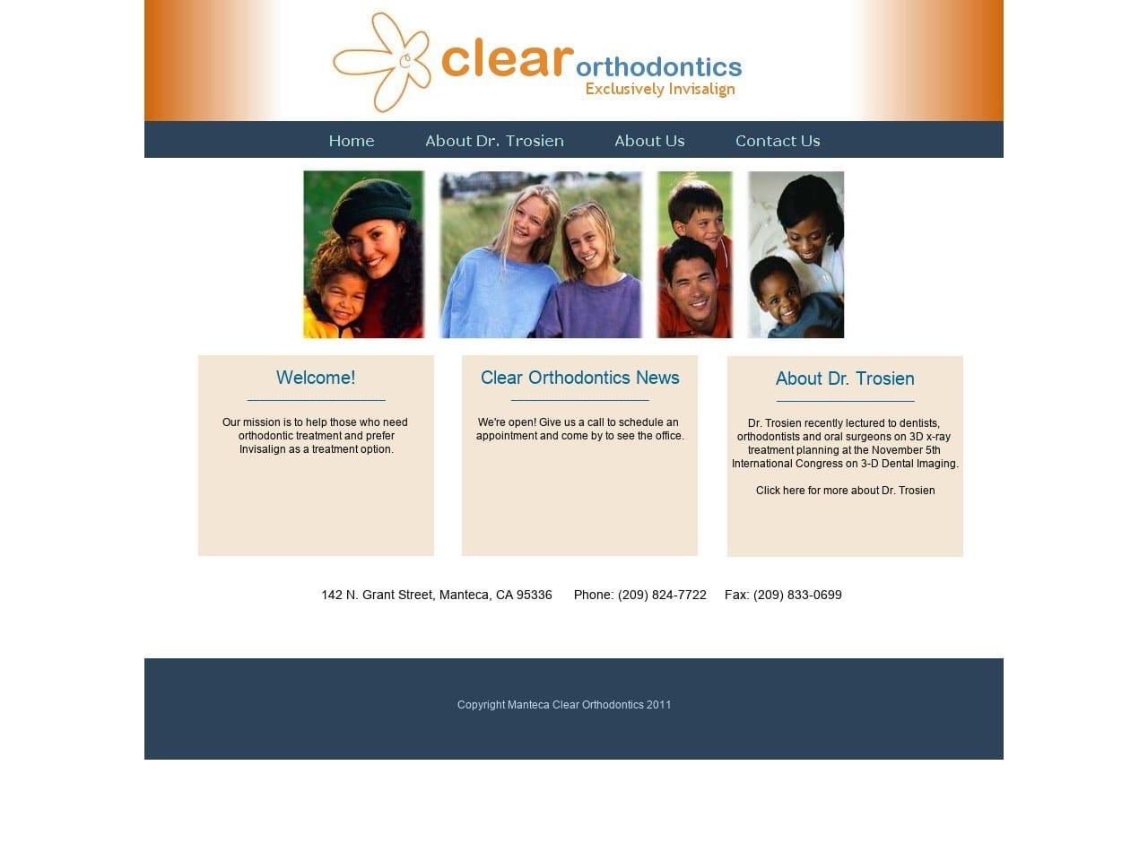 Clear Orthodontics screenshot