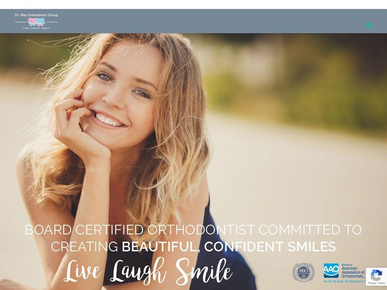 Sherwood & Moalej Orthodontics screenshot