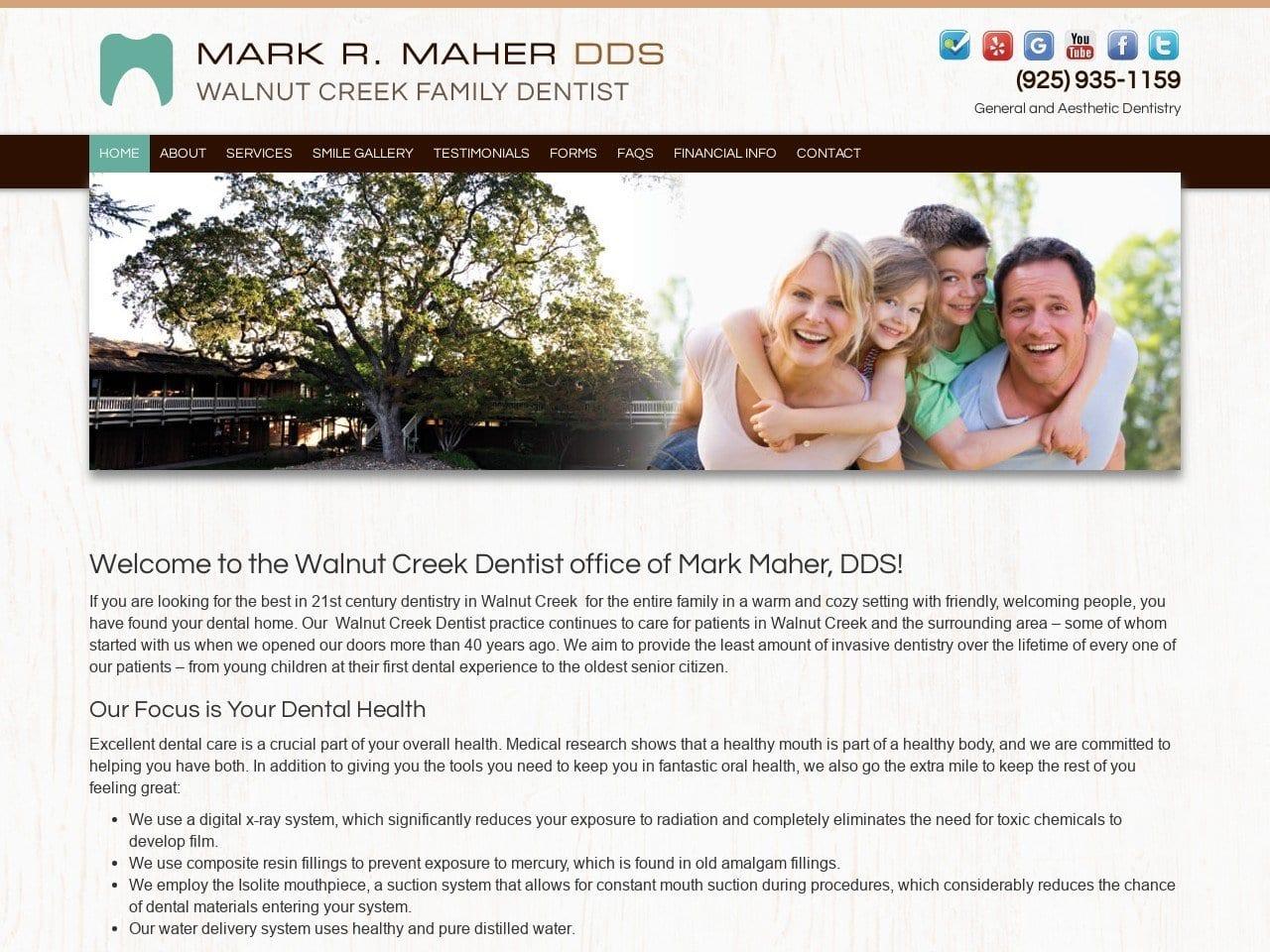 Mark R. Maher DDS screenshot