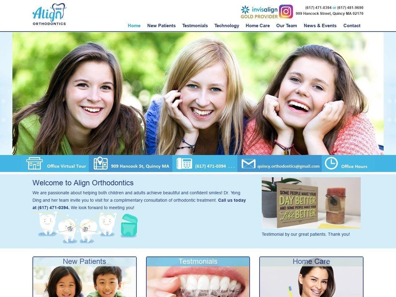 Align Orthodontics of Quincy screenshot