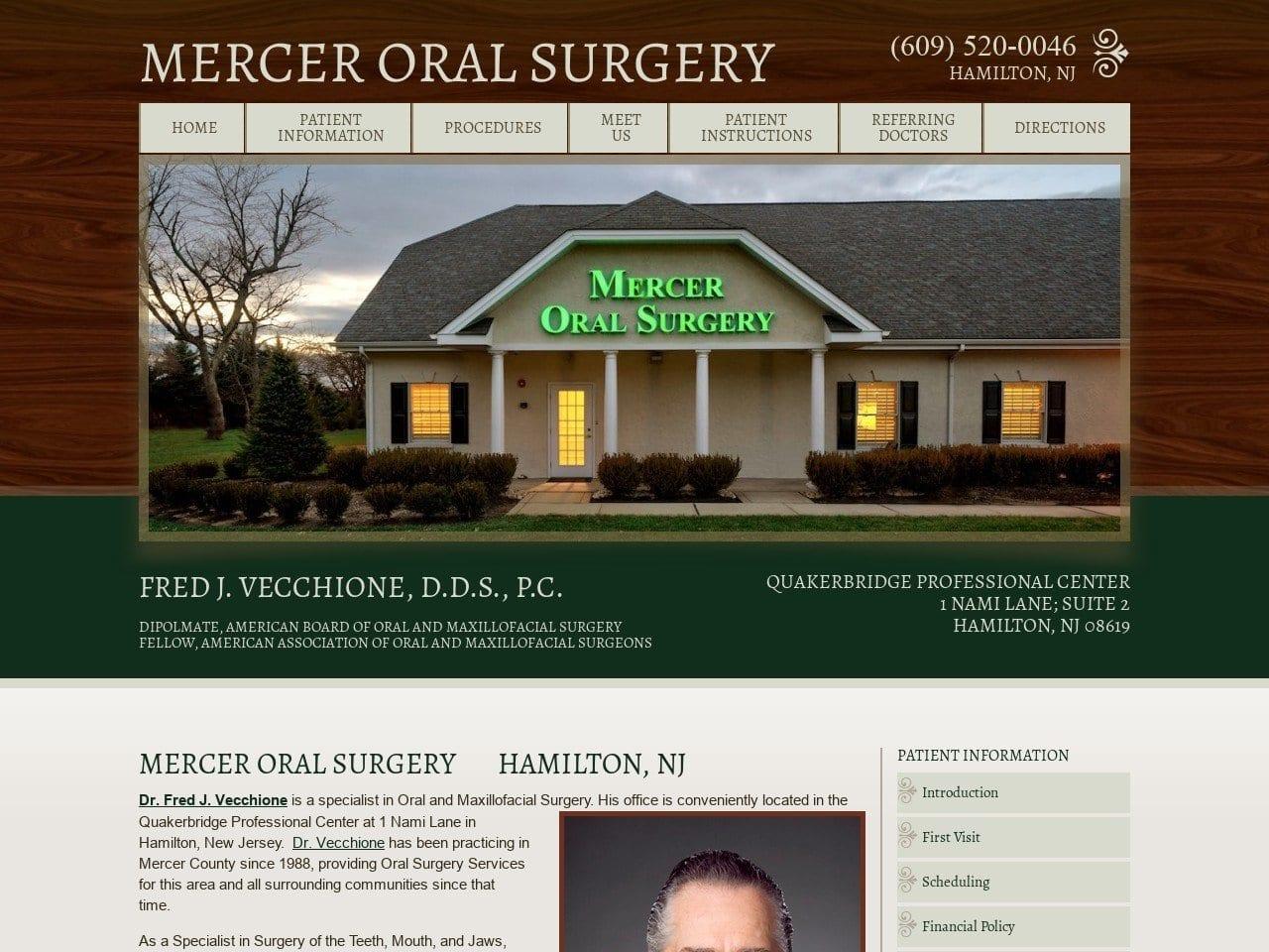 Mercer Oral Surgery screenshot
