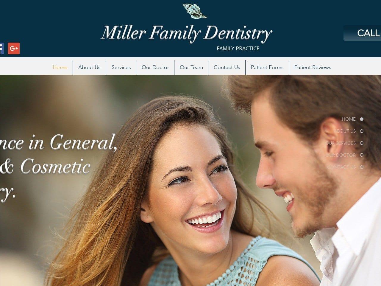 Miller Family Dentist screenshot