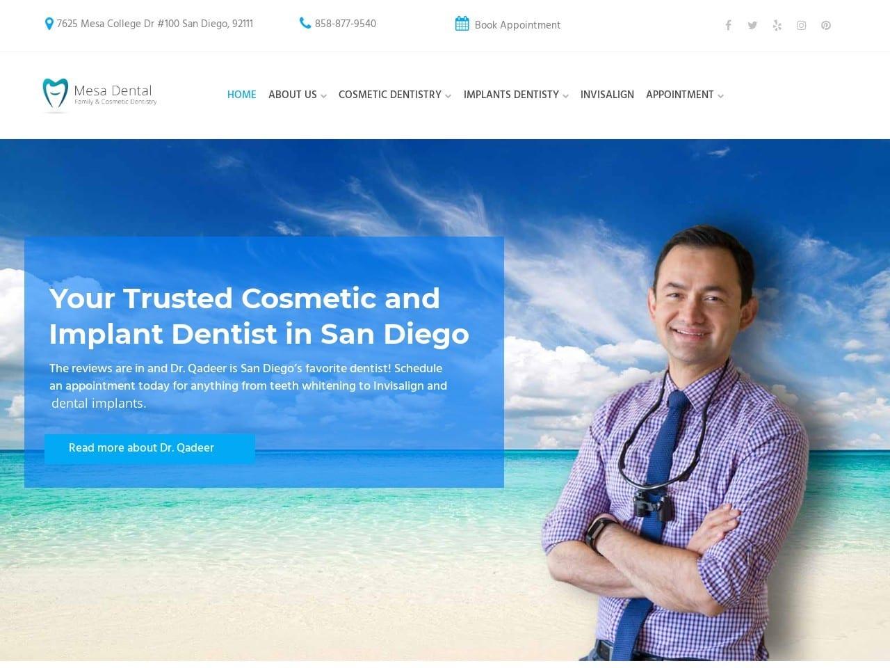 Mesa Dental screenshot