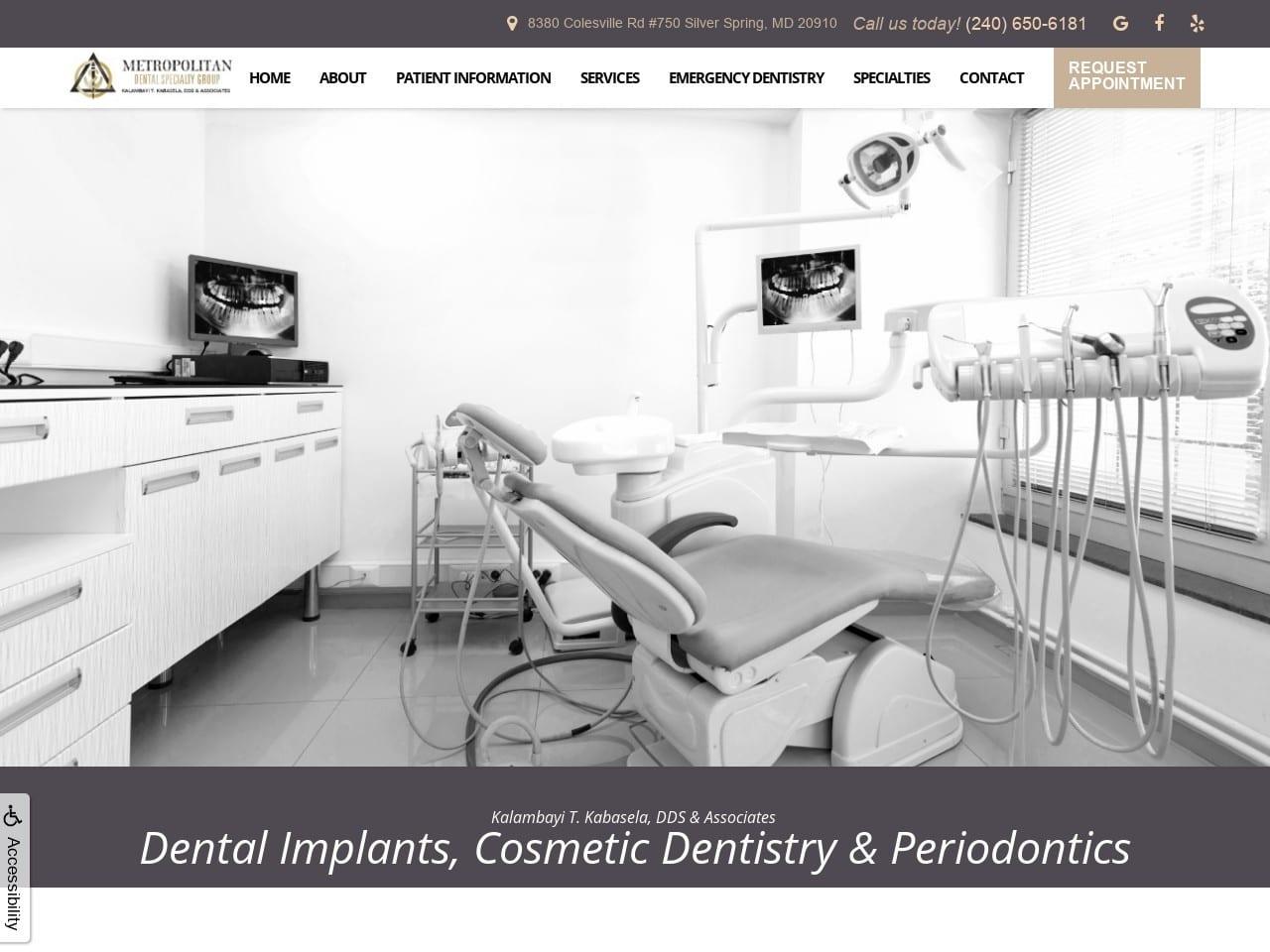 Metropolitan Dental Specialty screenshot