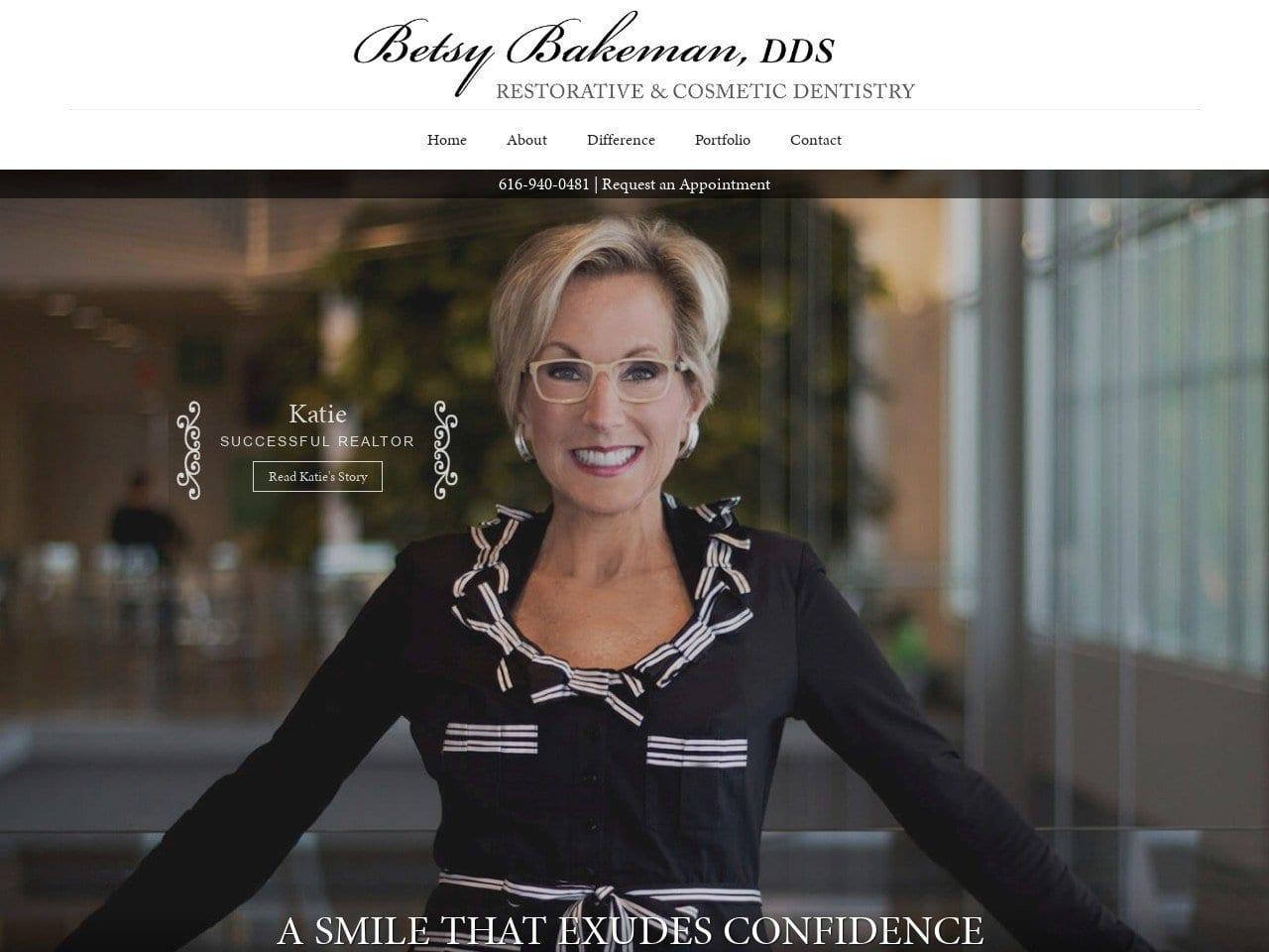 Elizabeth M Bakeman DDS screenshot