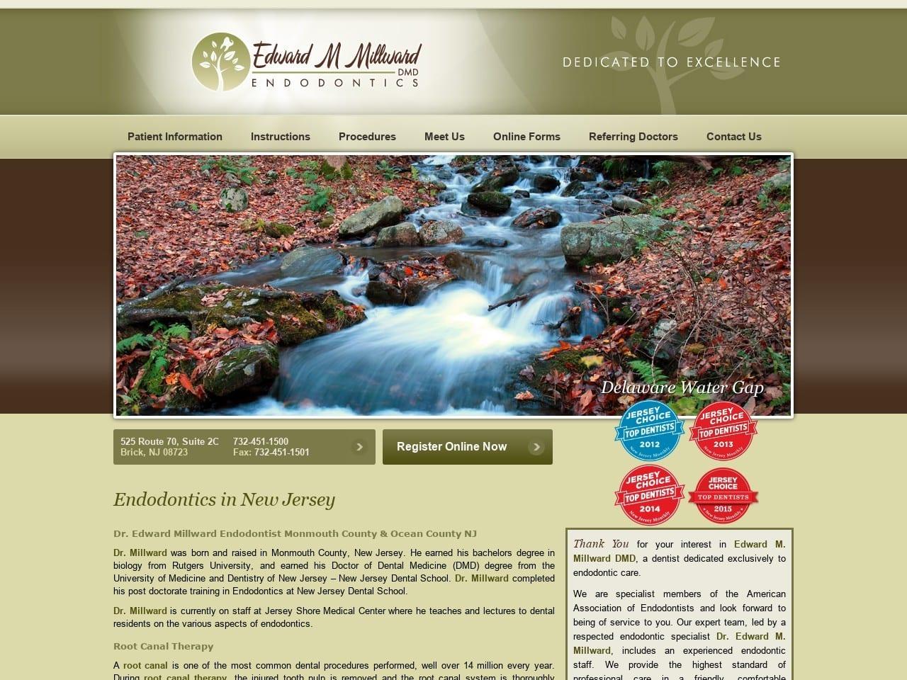 Millward Edward M MD screenshot