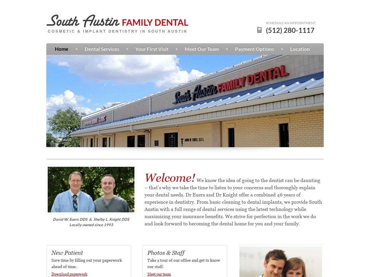 David W. Euers DDS screenshot