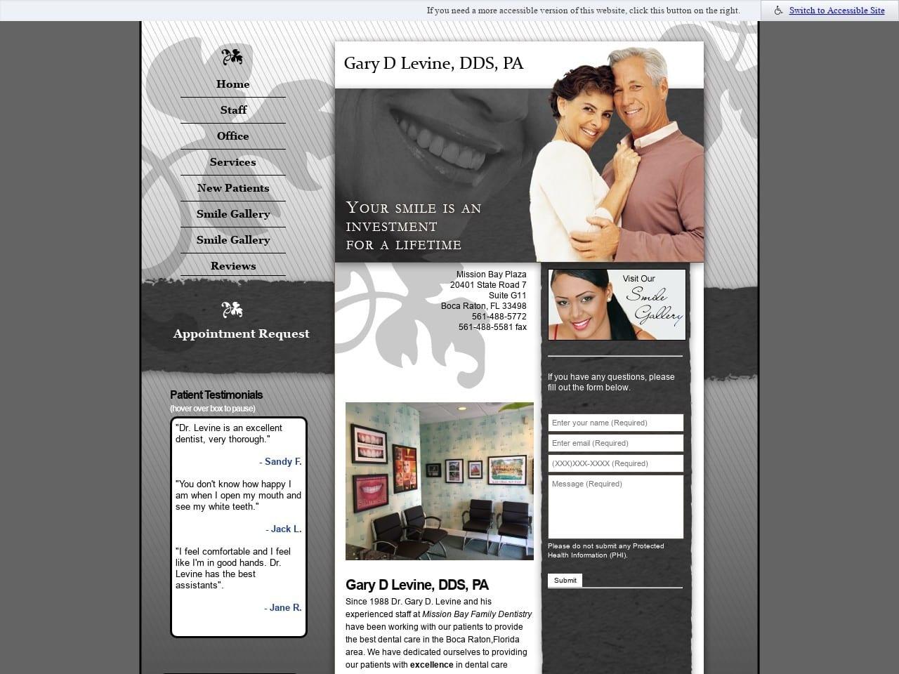 Gary D. Levine, DDS, PA