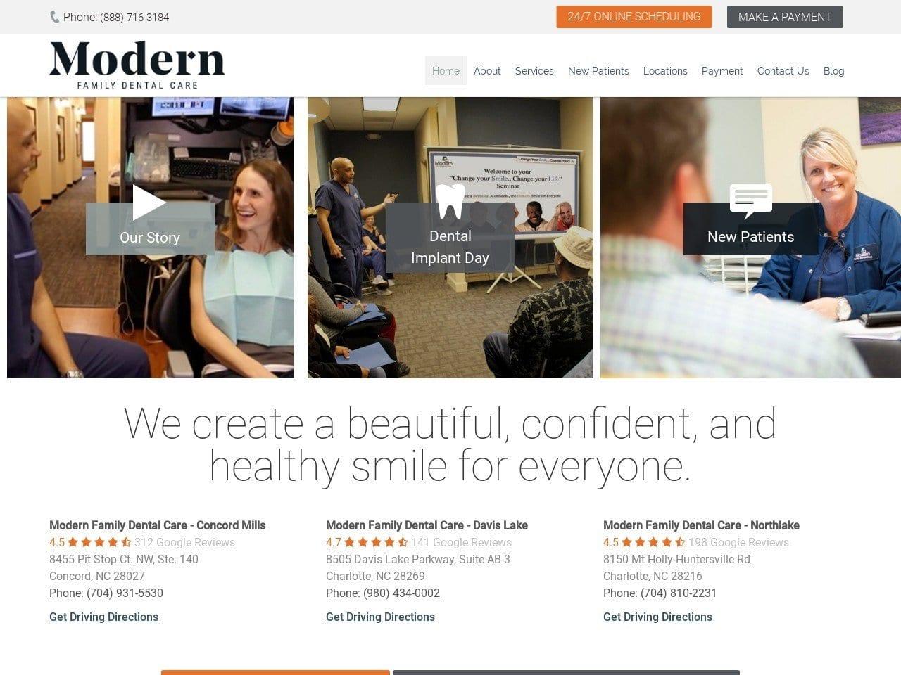 Modern Family Dental Care screenshot