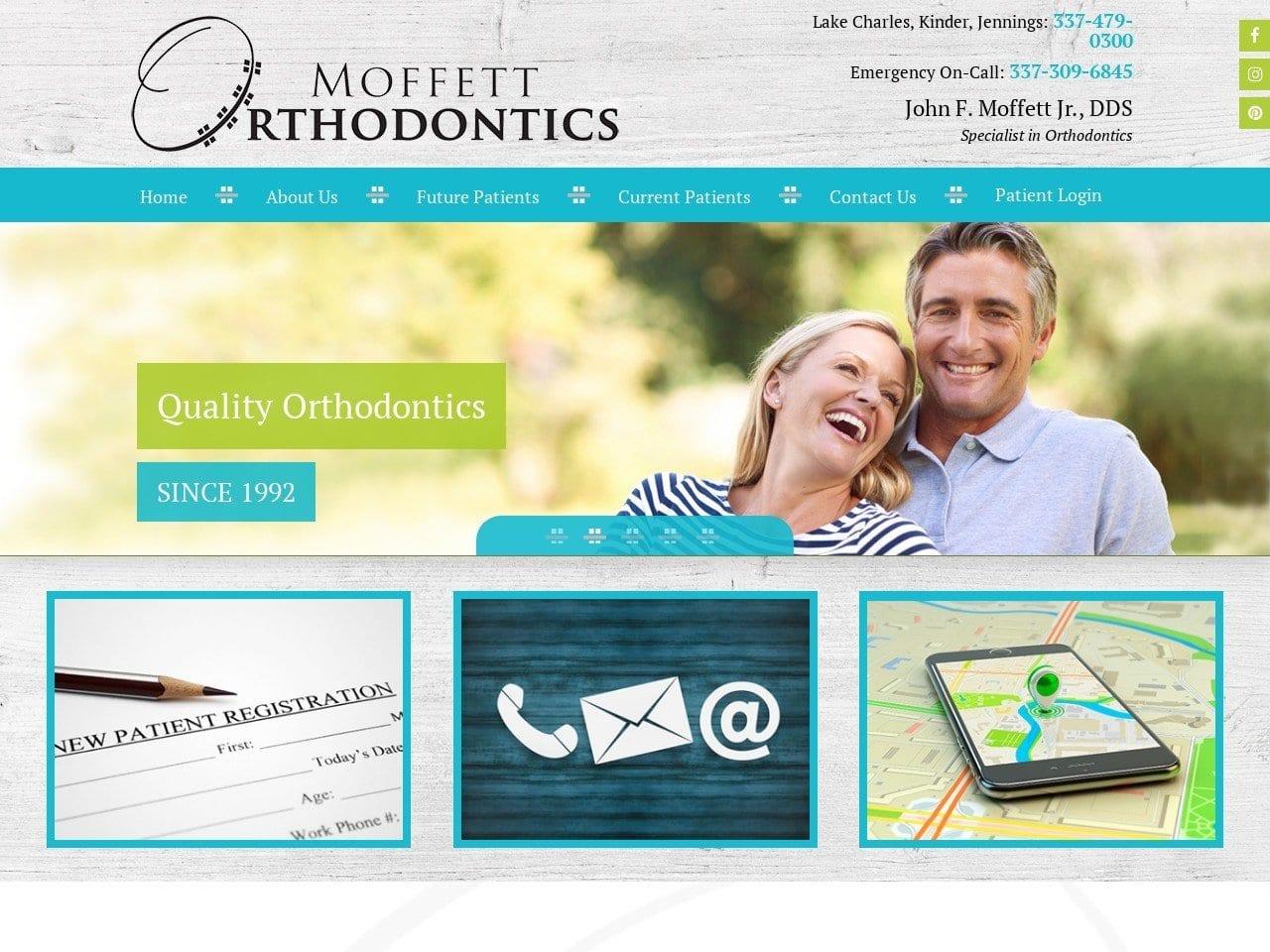 Moffett Orthodontics screenshot