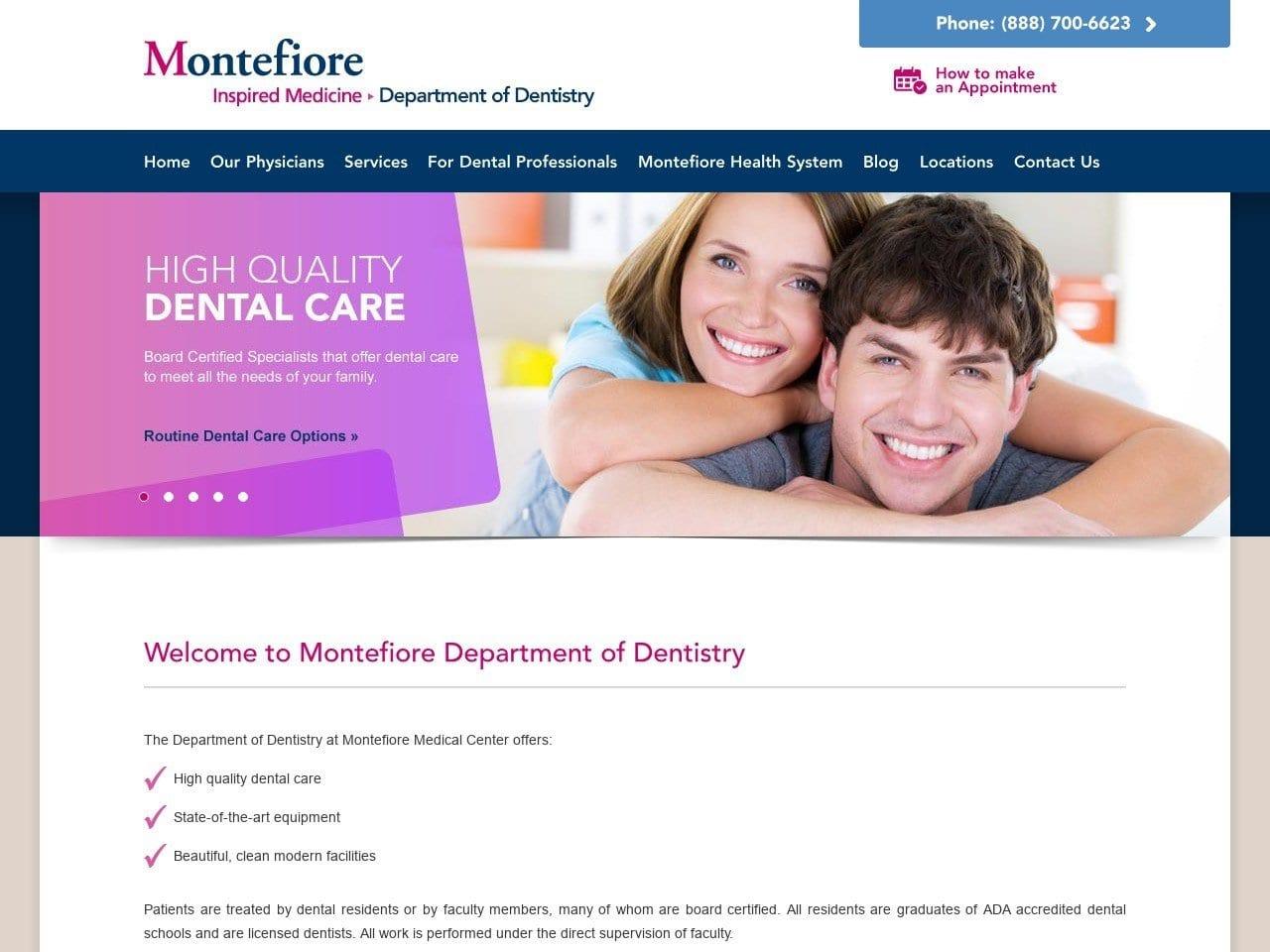 Montefiore Medical Center screenshot