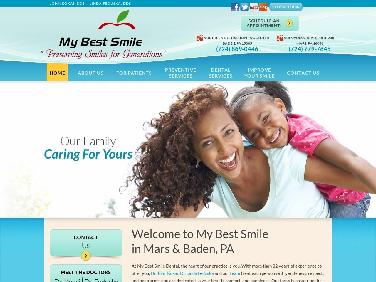 Dr. Linda Feduska DDS screenshot