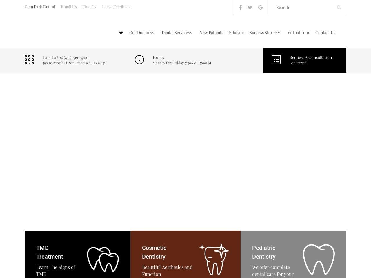 Glen Park Dental screenshot
