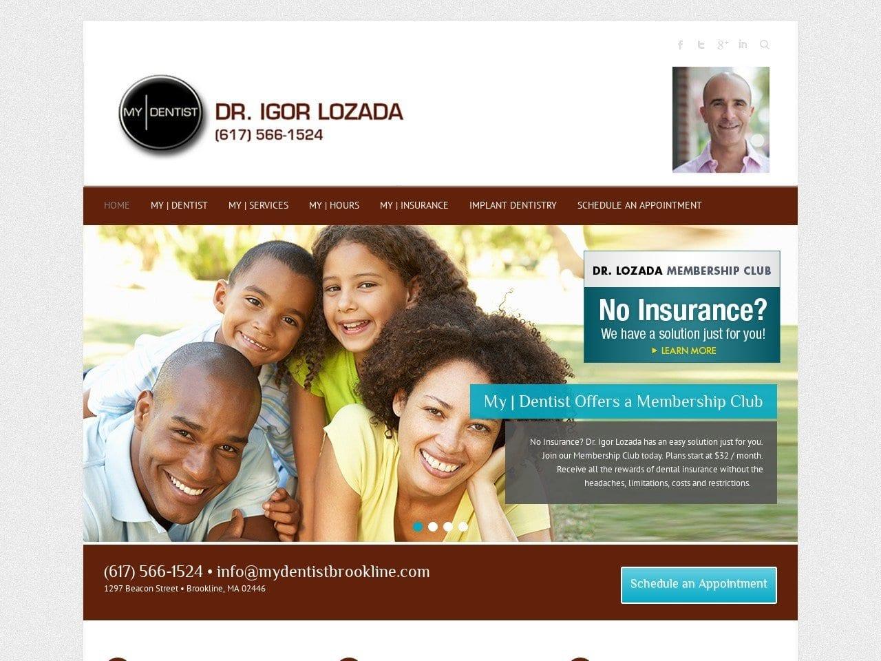 Dr. Igor A. Lozada, DDS screenshot