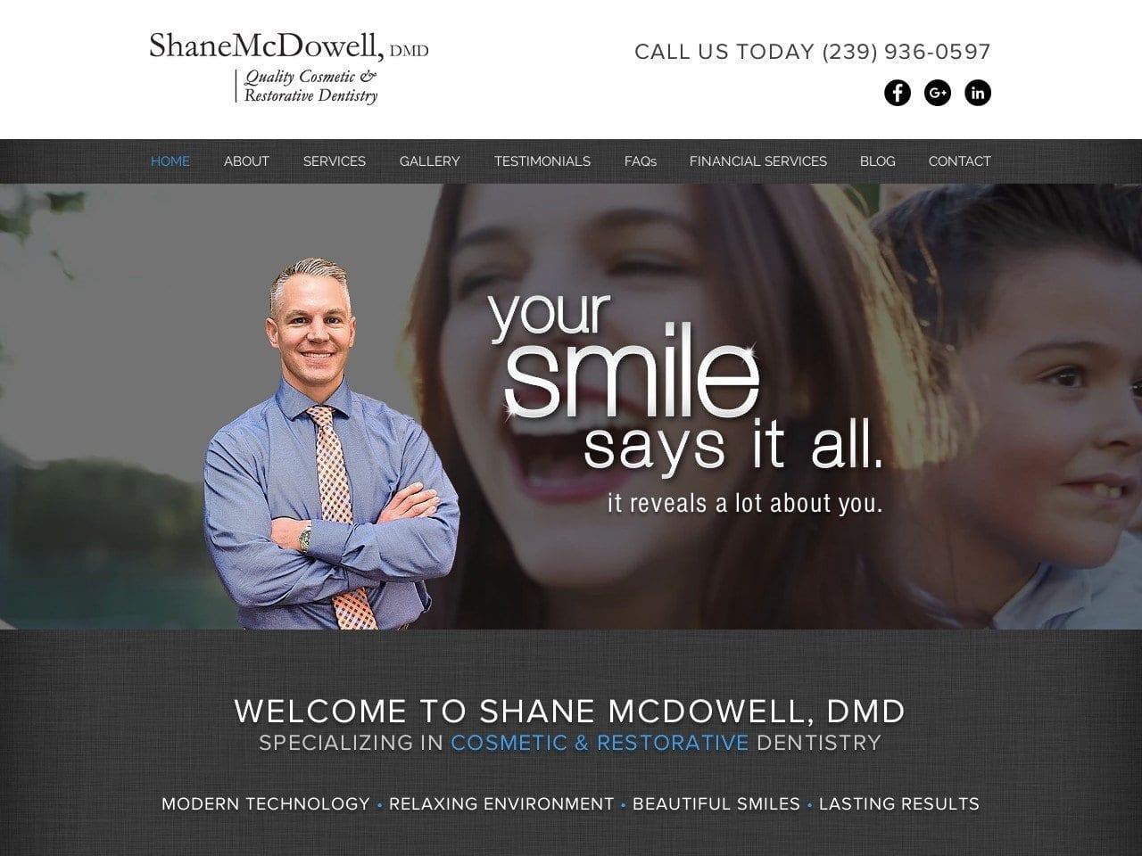 Dr. Shane McDowell screenshot