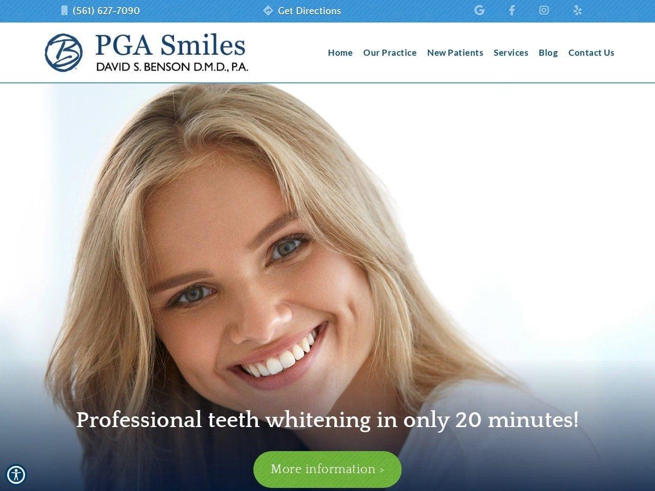 David S Benson DDS