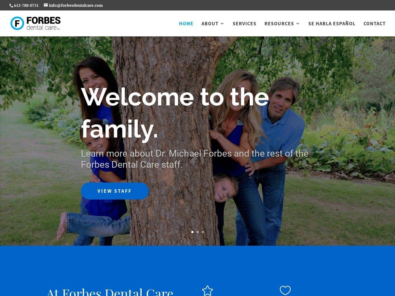 Forbes Dental Care screenshot