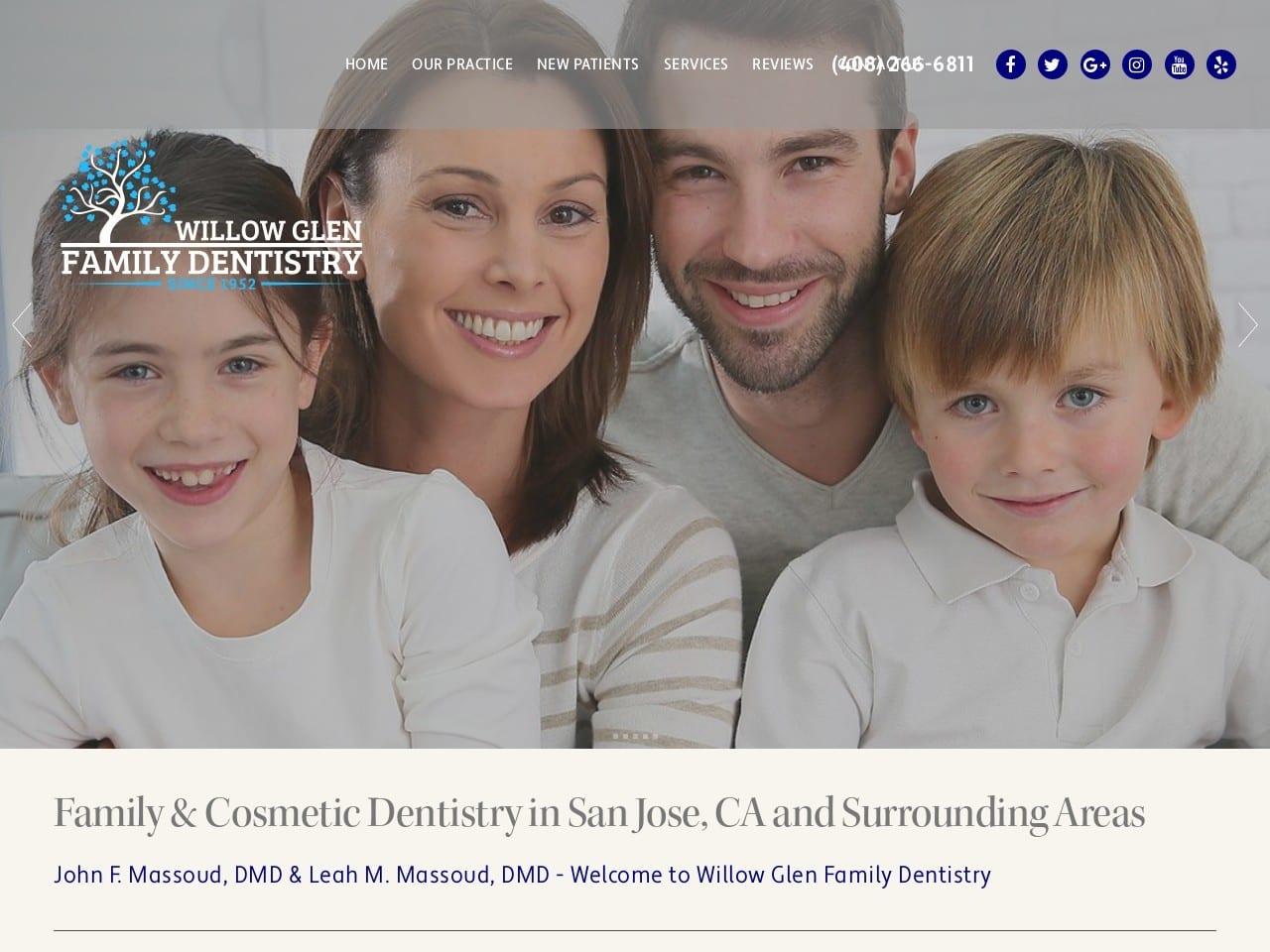 Willow Glen Family Dentistry screenshot