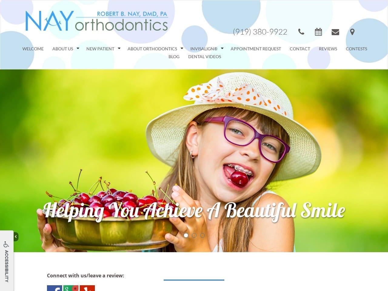 NAY orthodontics screenshot