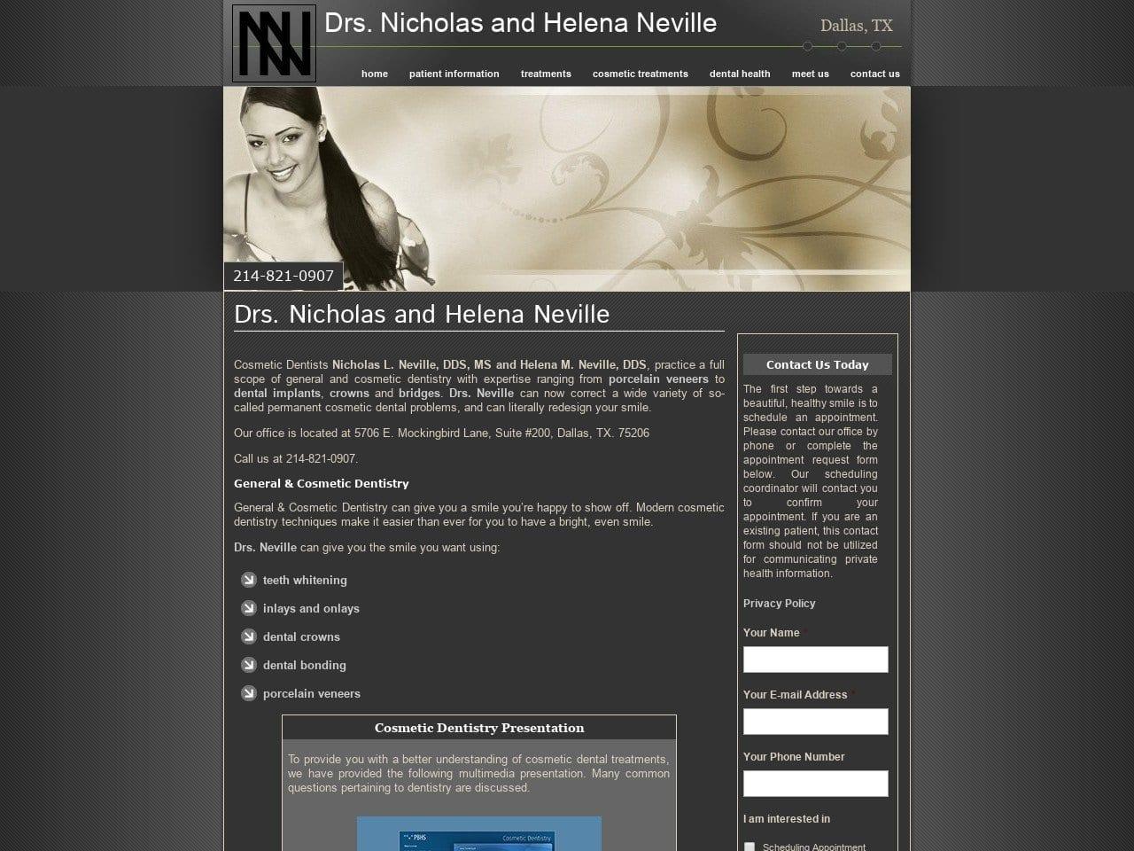 Neville Helena M DDS