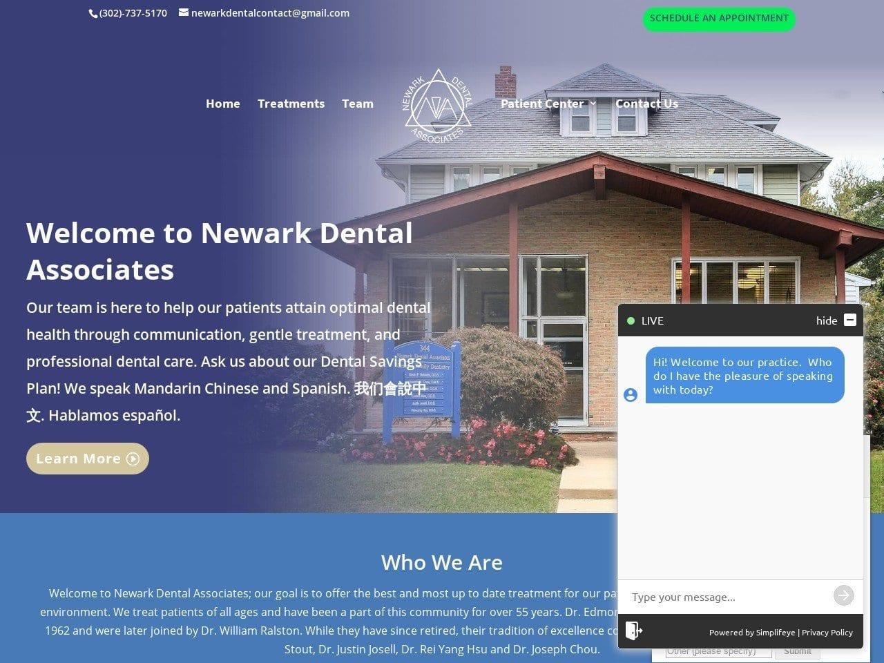 Dr. Edmond B. Stout DDS screenshot