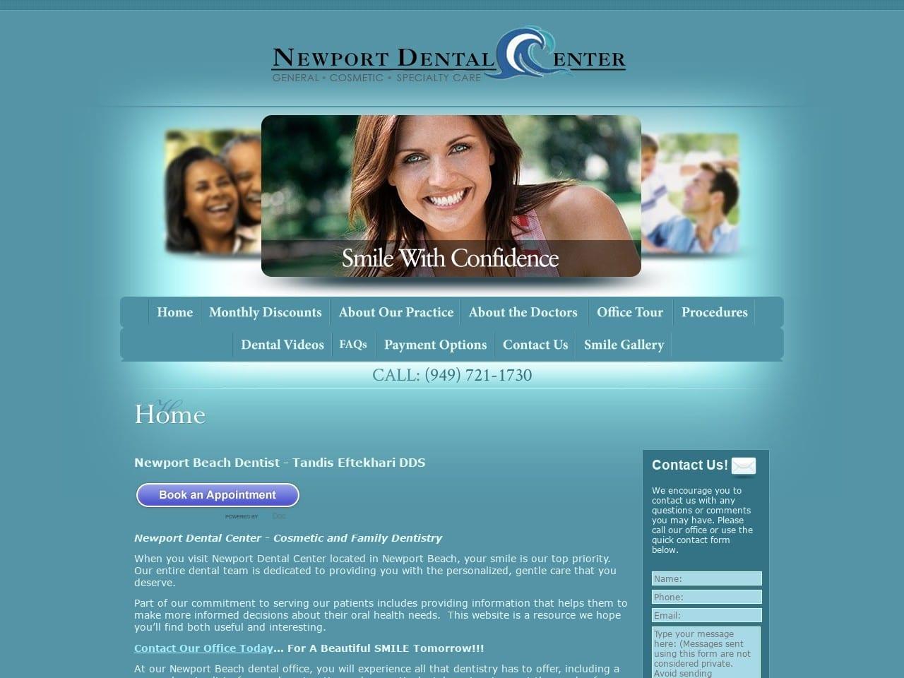 Newport Dental Center screenshot