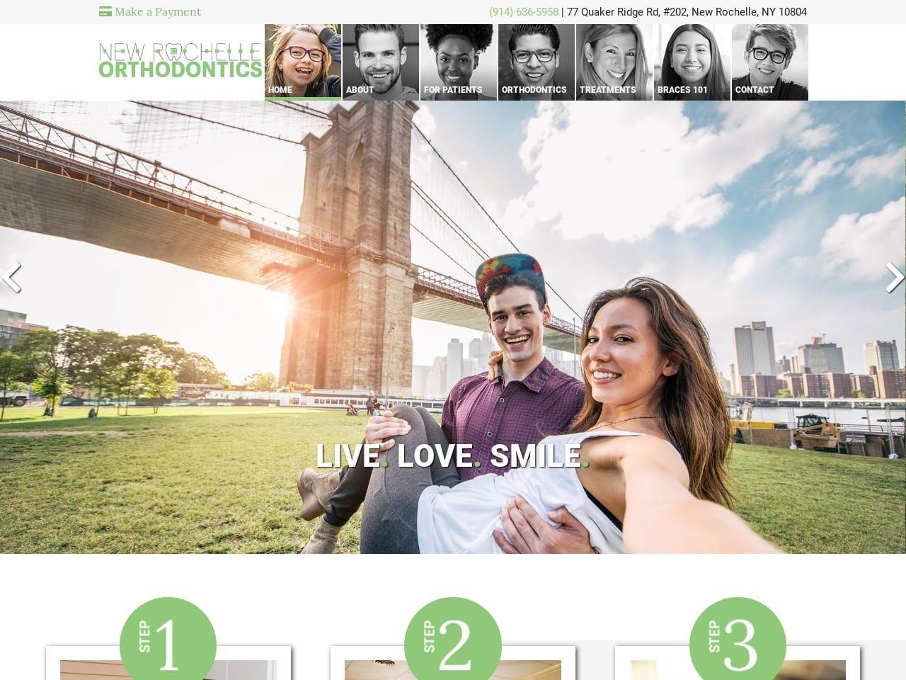 New Rochelle Orthodontics PC. screenshot